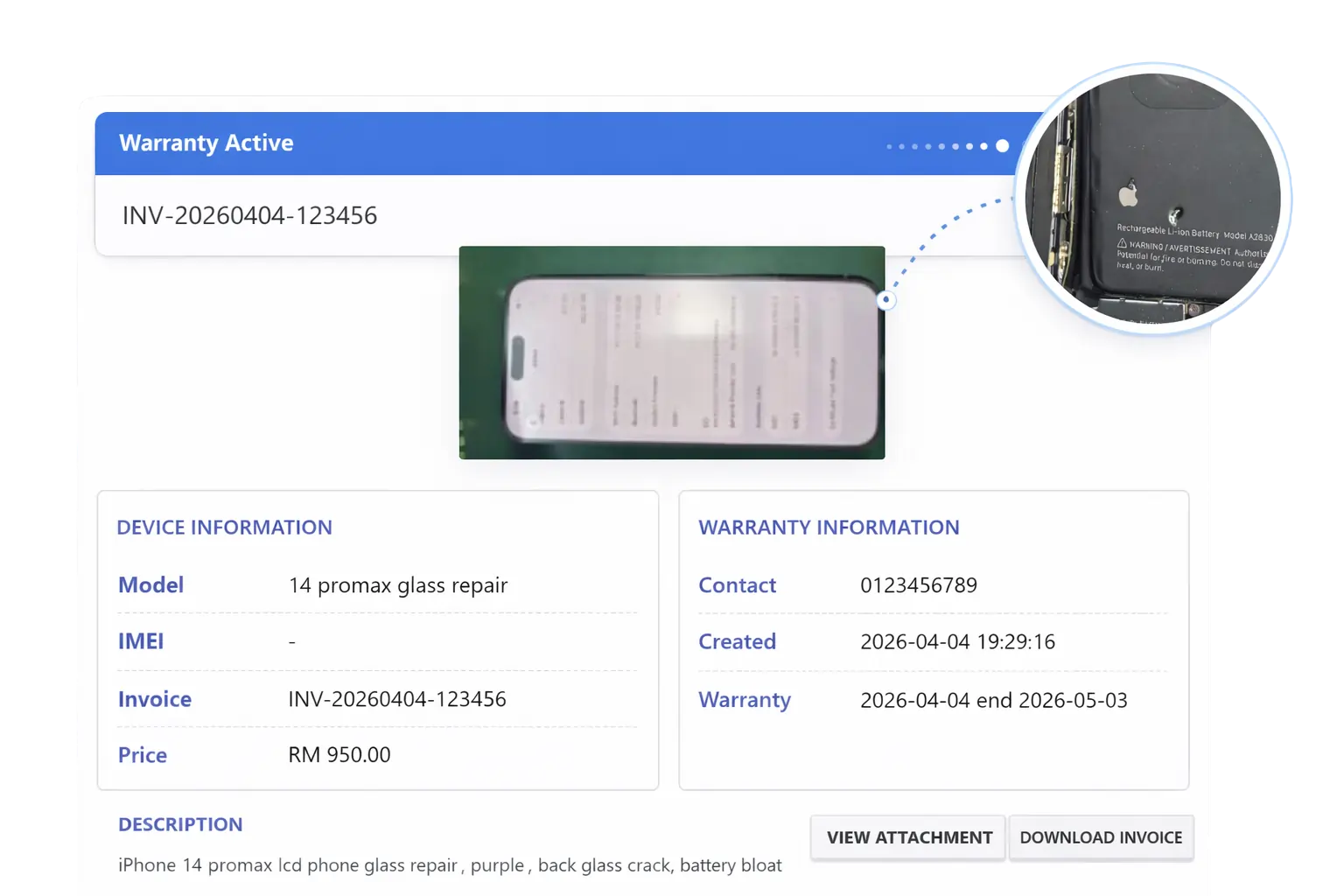 3Warranty Features — Warranty Management for Mobile Repair Shops in ...